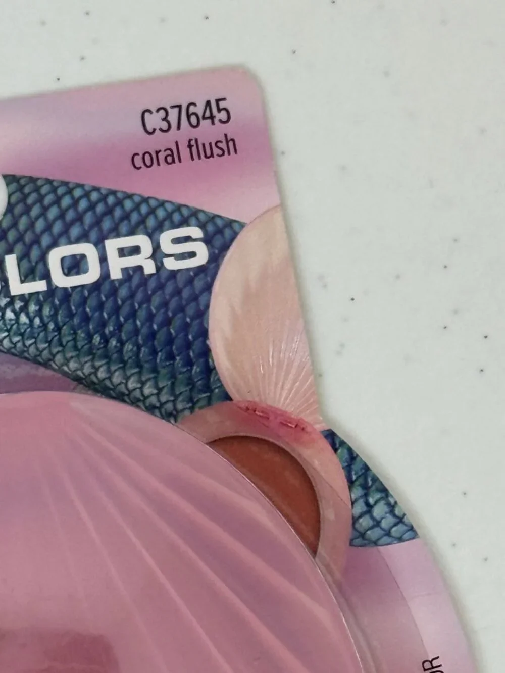 L.A. Colors Mermaid Blush Coral Flush New